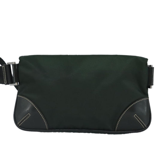 Prada Waist Bag Nylon and leather, KHAKI, NYLON, Shoulder bag