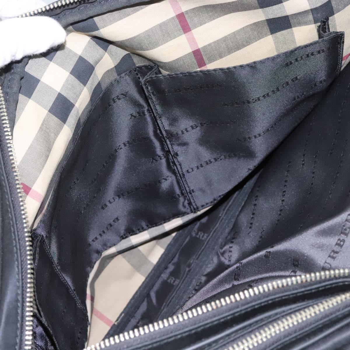 Burberry Black Label Business Bag Nylon, BLACK, NYLON, Briefcase