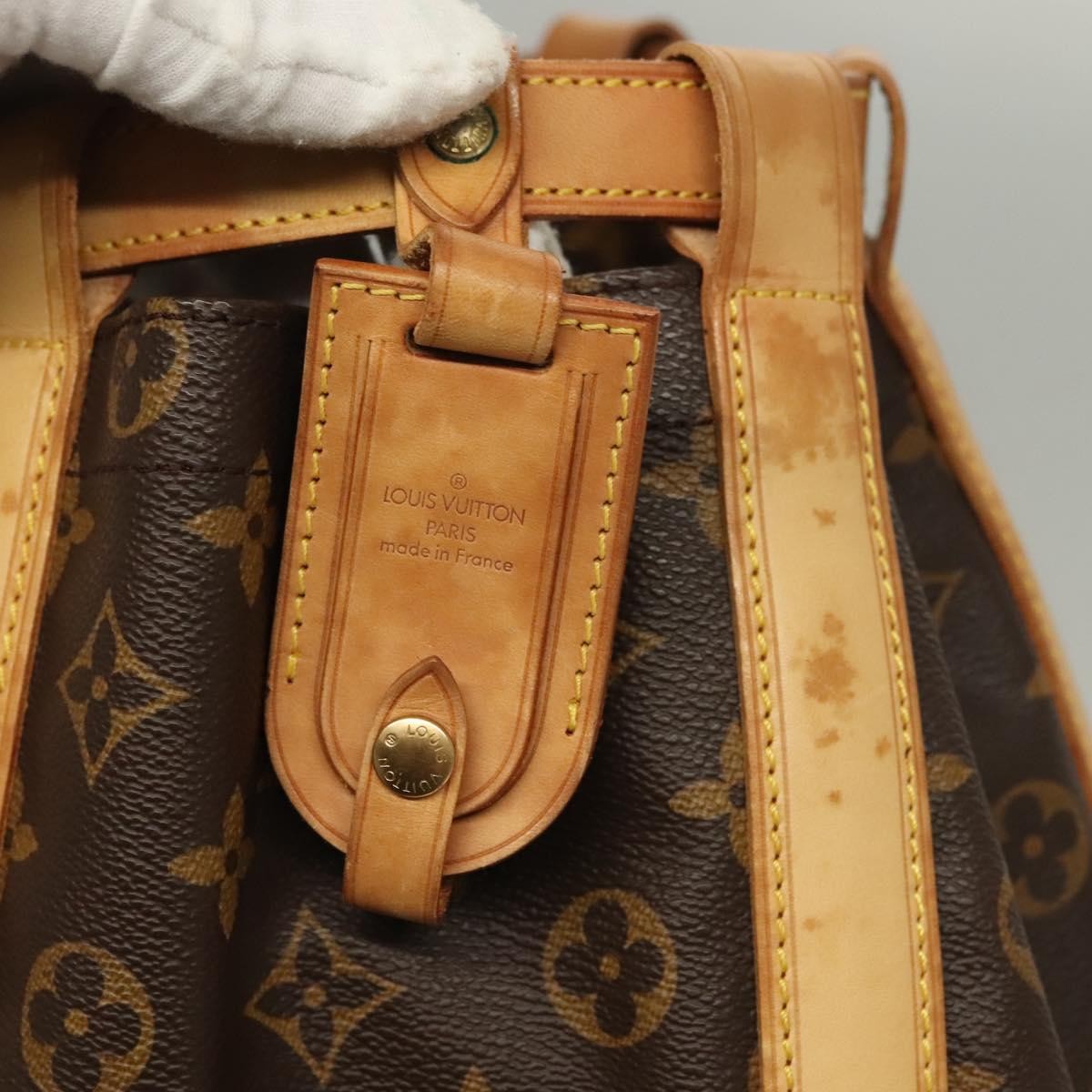 Louis Vuitton Romeo Gigli Handbag Monogram Canvas, BROWN, CANVAS, Shoulder bag