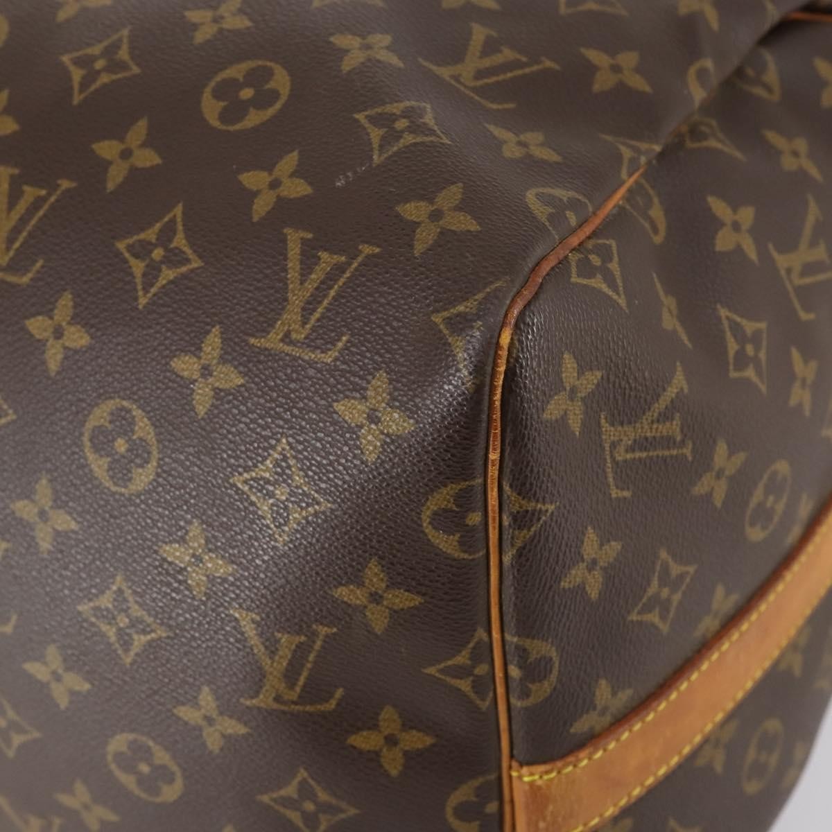 Louis Vuitton Keepall Bandouliere Bag Monogram Canvas, BROWN, CANVAS, Travel bag