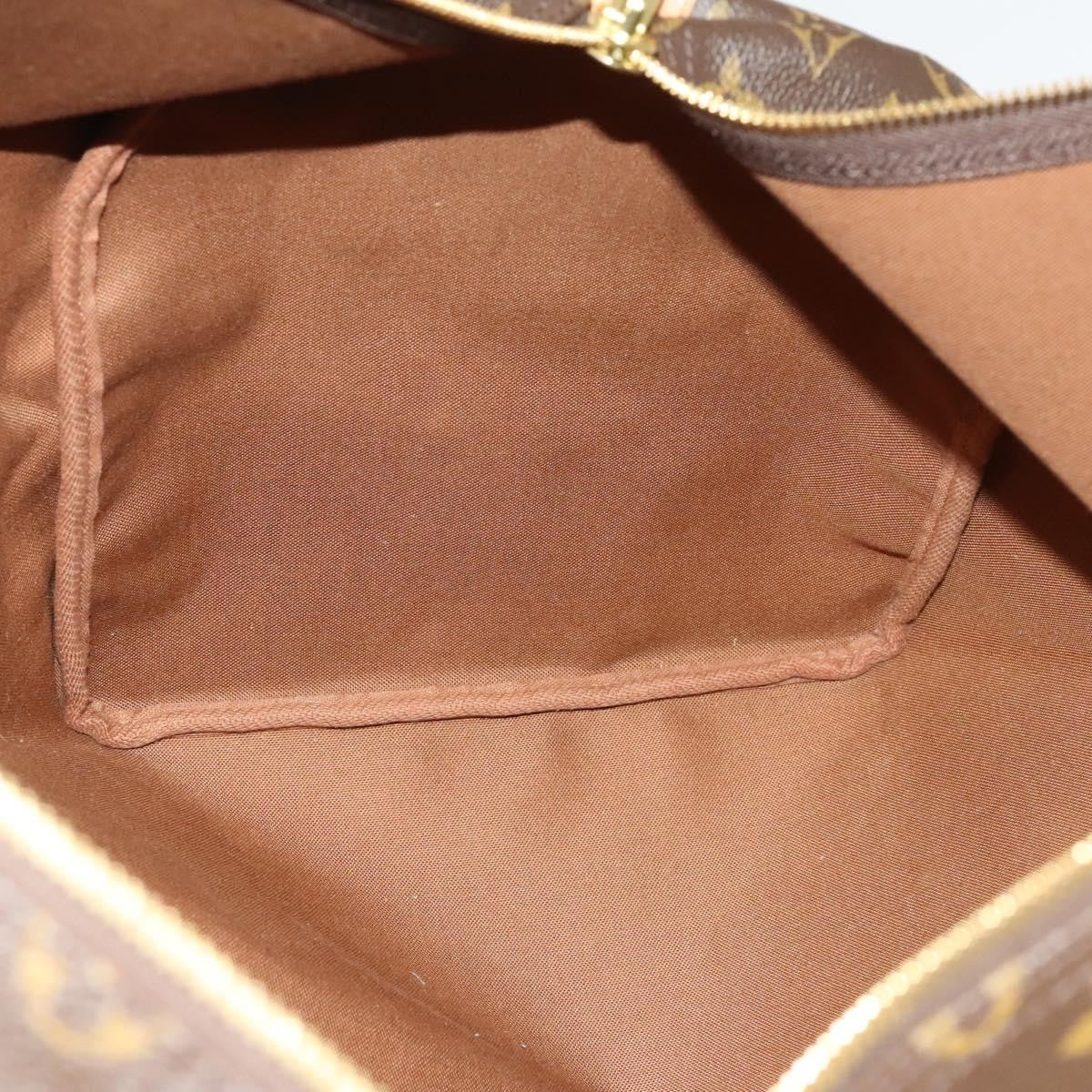 Louis Vuitton Keepall Bag Monogram Canvas, BROWN, CANVAS, Travel bag