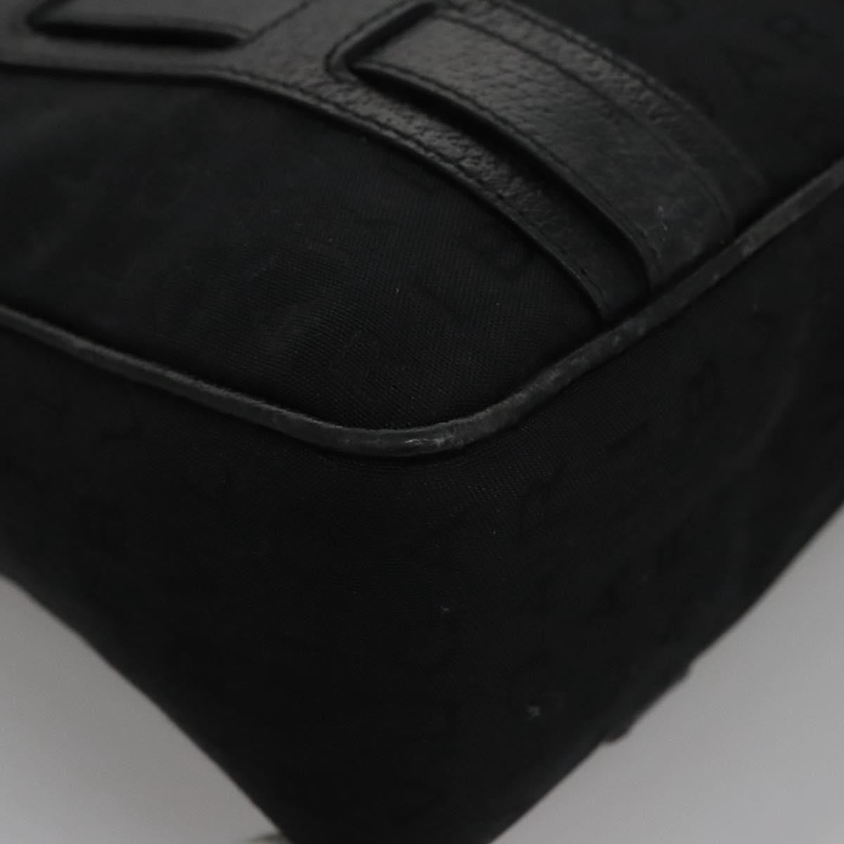 Bvlgari B.Zero1 Logomania Bag Canvas with Leather, BLACK, CANVAS, Handbag