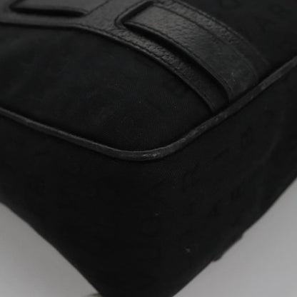 Bvlgari B.Zero1 Logomania Bag Canvas with Leather, BLACK, CANVAS, Handbag