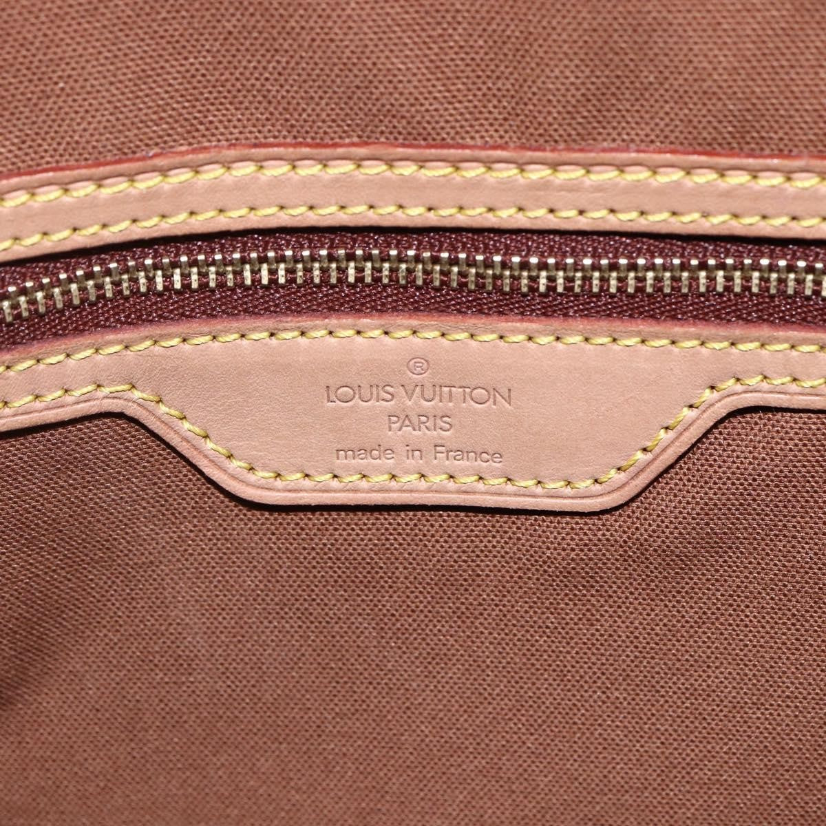 Louis Vuitton Cabas Mezzo Monogram Canvas, BROWN, CANVAS, Tote bag