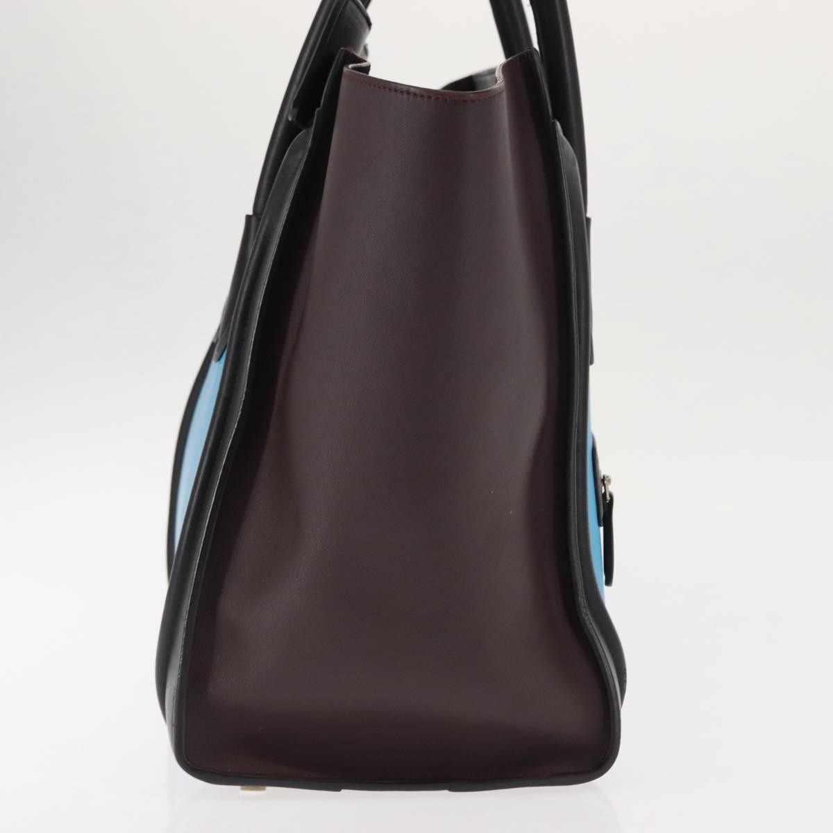 Celine Tricolor Luggage Bag Leather, MULTICOLOUR, LEATHER, Handbag