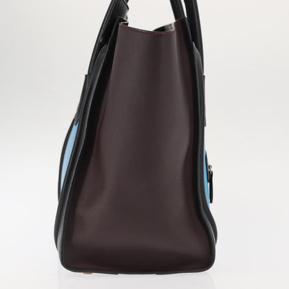 Celine Tricolor Luggage Bag Leather, MULTICOLOUR, LEATHER, Handbag