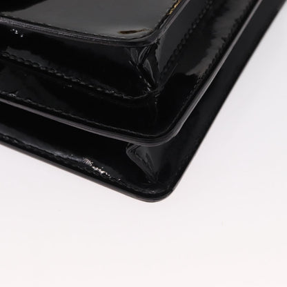 Louis Vuitton Monceau Handbag Vernis, BLACK, PATENT_LEATHER, Handbag