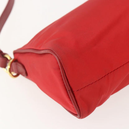 Prada Vintage Shoulder Bag Tessuto, RED, NYLON, Shoulder bag