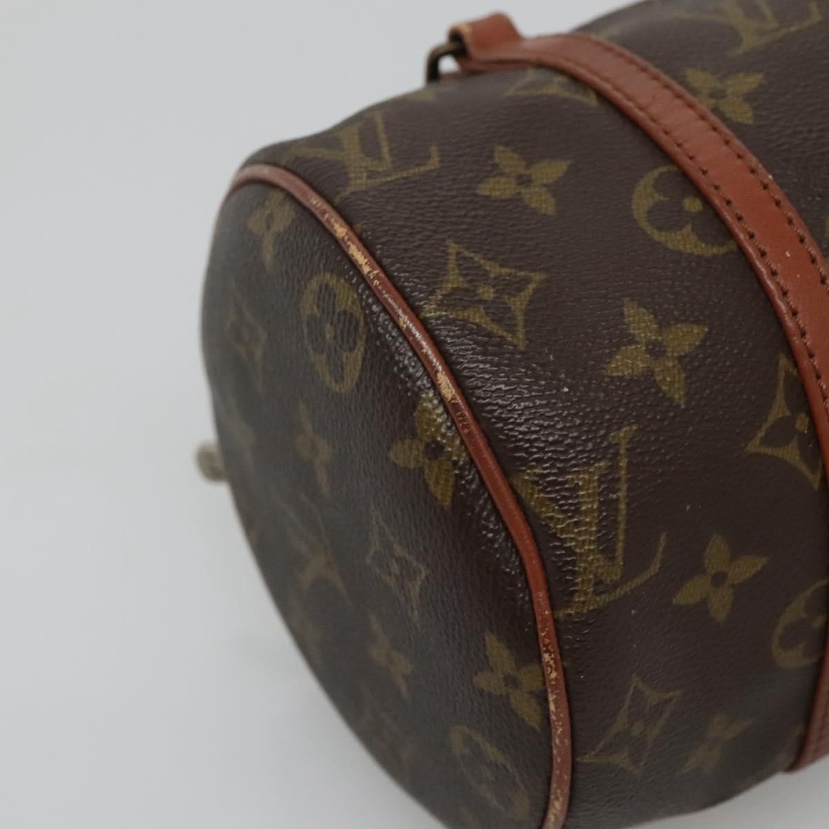 Louis Vuitton Papillon Handbag Monogram Canvas, BROWN, CANVAS, Handbag