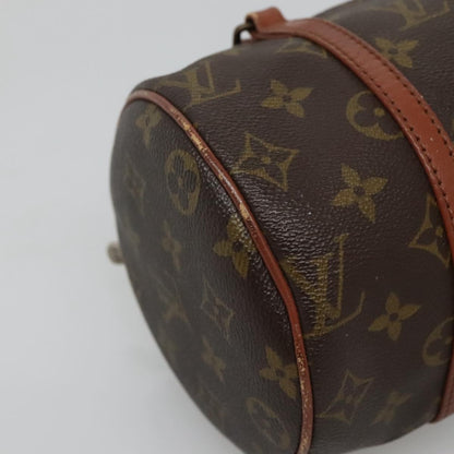 Louis Vuitton Papillon Handbag Monogram Canvas, BROWN, CANVAS, Handbag