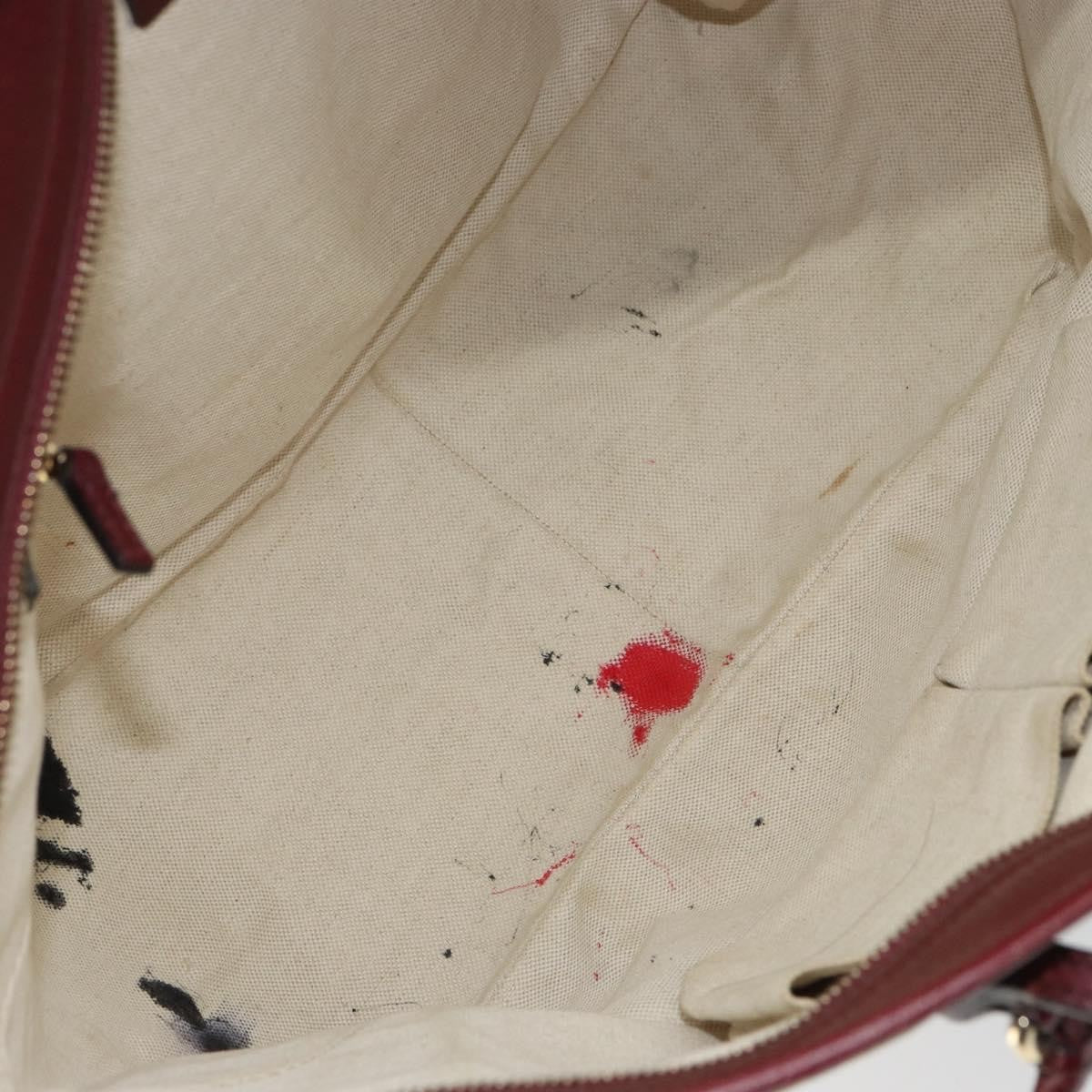 Gucci Bree Tote GG Canvas with Leather, BEIGE, CANVAS, Tote bag