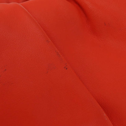 Bottega Veneta The Chain Pouch Leather, ORANGE, LEATHER, Clutche & pouche