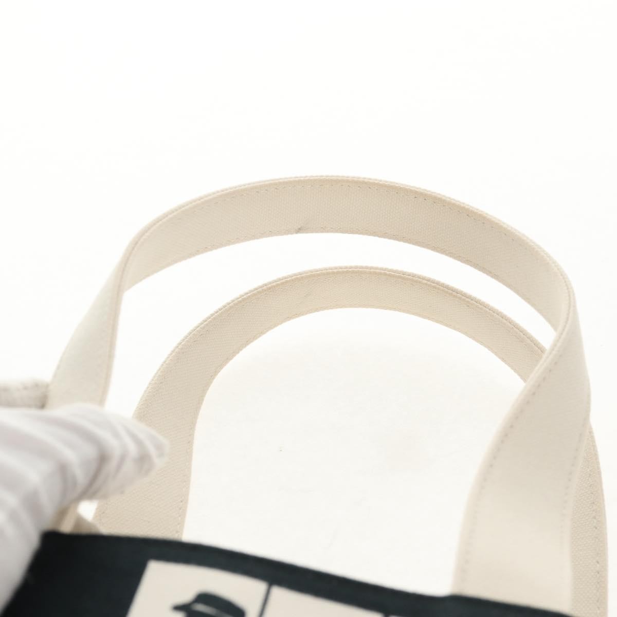 Chanel Coco Window Tote Printed Canvas, BLACK, CANVAS, Tote bag