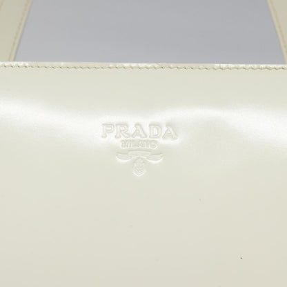 Prada Vintage Handbag Patent leather, WHITE, PATENT_LEATHER, Handbag