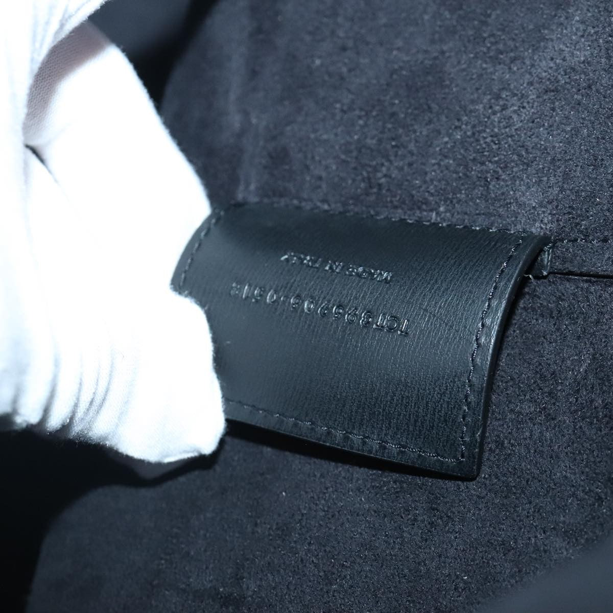 Saint Laurent Shopper Tote Leather, BLACK, LEATHER, Tote bag