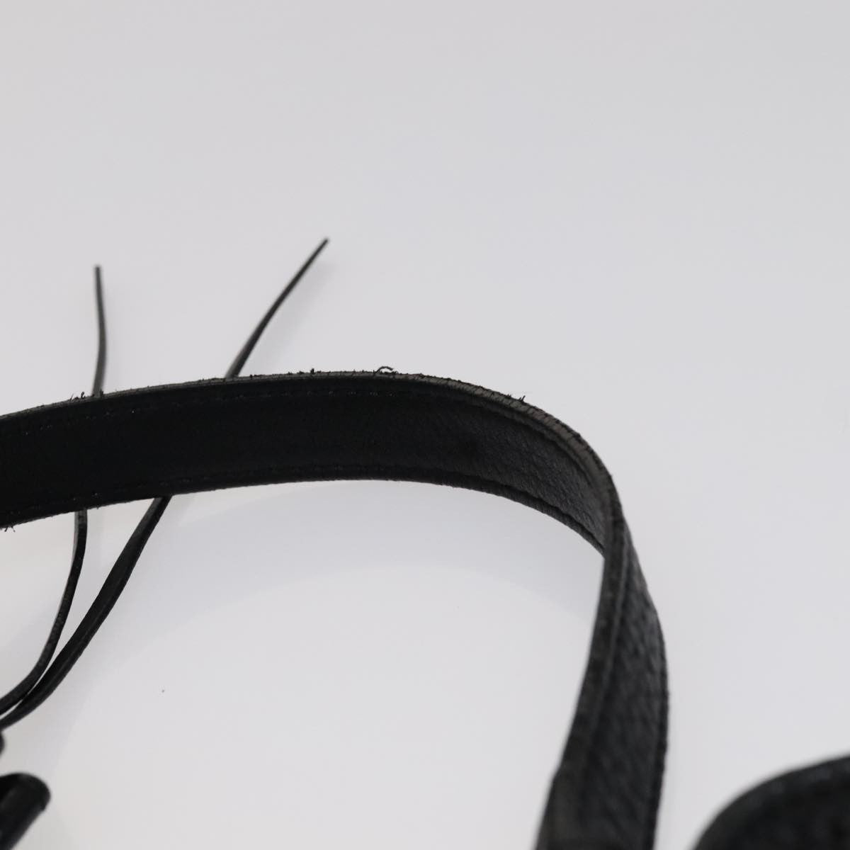 Burberry Vintage Crossbody Bag Leather, BLACK, LEATHER, Shoulder bag