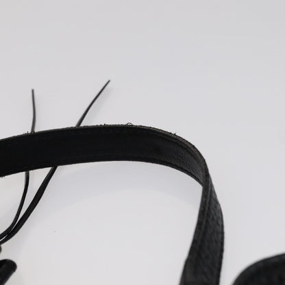 Burberry Vintage Crossbody Bag Leather, BLACK, LEATHER, Shoulder bag