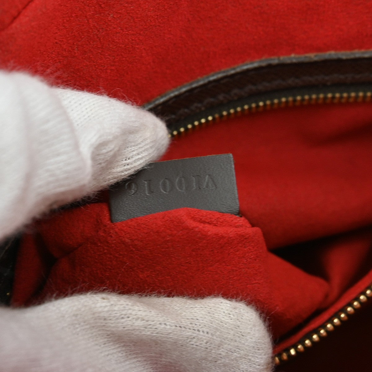 Louis Vuitton Triana Bag Damier, BROWN, CANVAS, Handbag