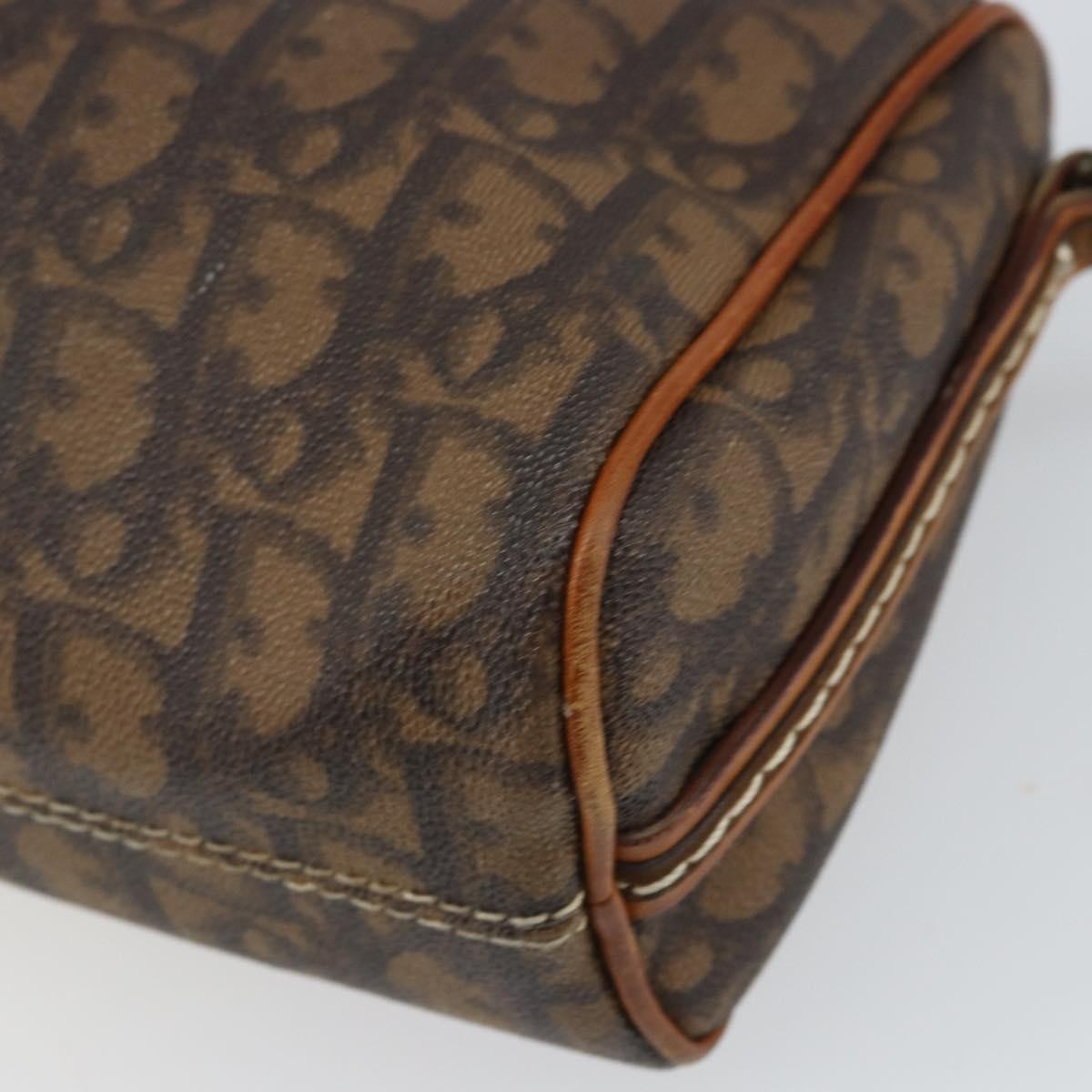 Christian Dior Trotter shoulder bag Canvas, BROWN, PVC, Shoulder bag