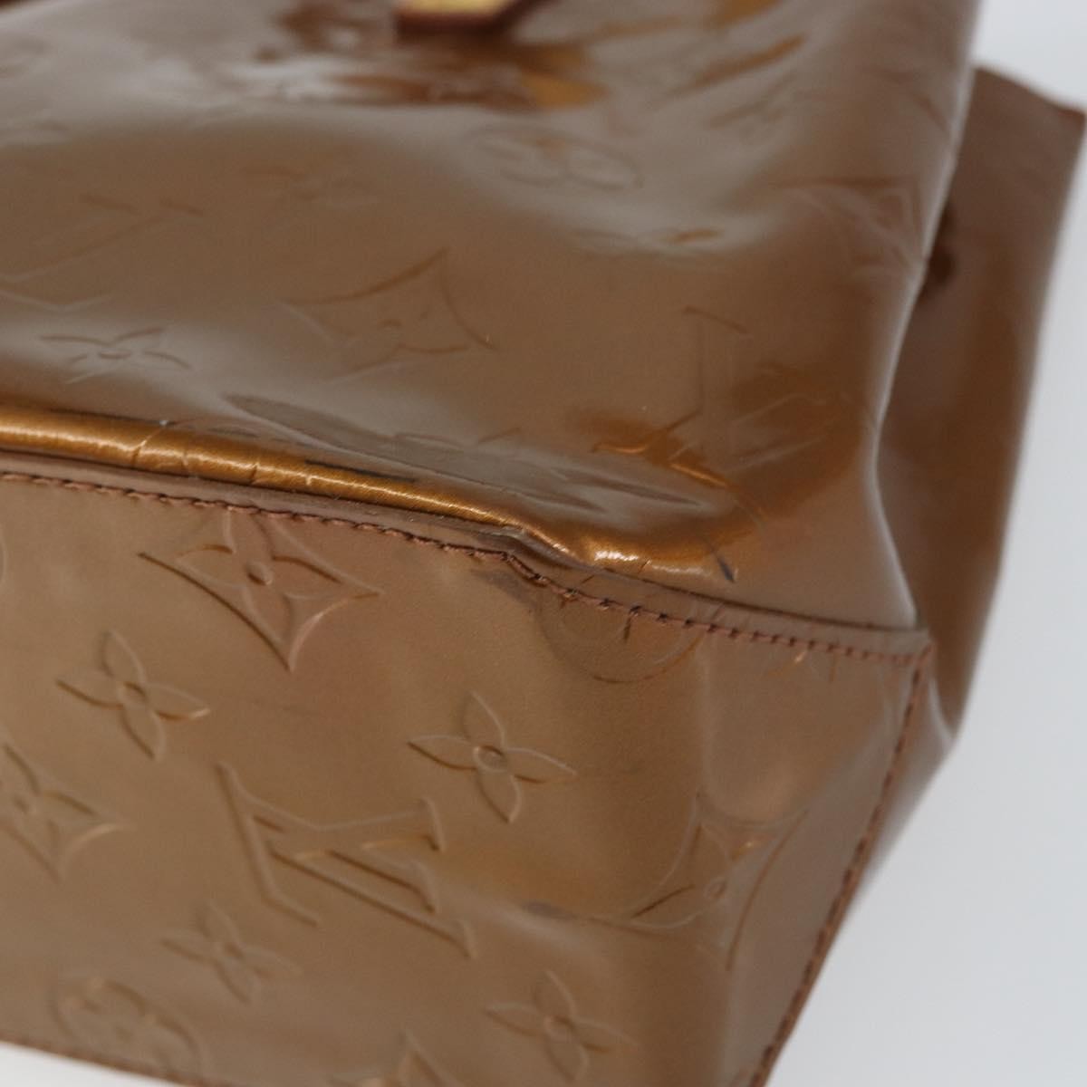 Louis Vuitton Reade Handbag Monogram Vernis, BROWN, PATENT_LEATHER, Tote bag