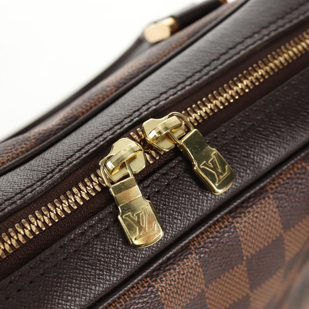 Louis Vuitton Brera Handbag Damier, BROWN, CANVAS, Handbag