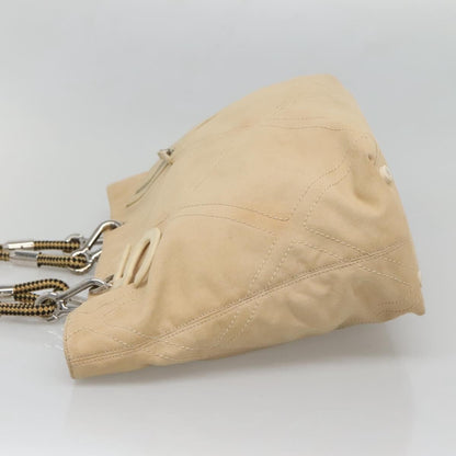 Chanel Vintage Cruise Line No.5 Tote Quilted Canvas, BEIGE, CANVAS, Tote bag