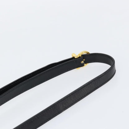 Salvatore Ferragamo Wanda Handbag Leather, BLACK, LEATHER, Handbag