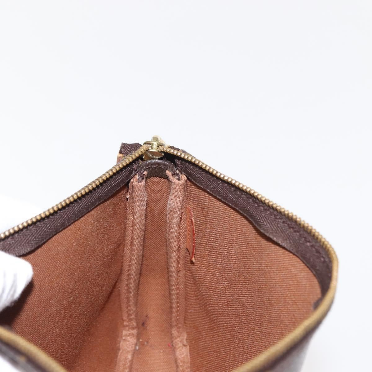 Louis Vuitton Pochette Accessoires NM Monogram Canvas, BROWN, CANVAS, Clutche & pouche