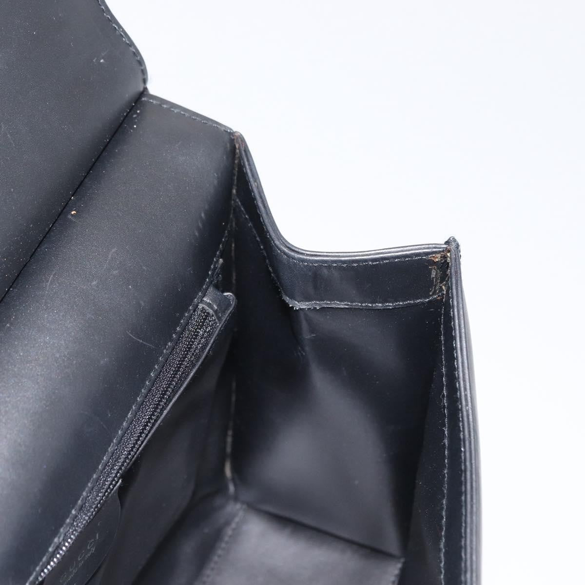 Gucci Vintage Shoulder Bag Leather, BLACK, LEATHER, Shoulder bag