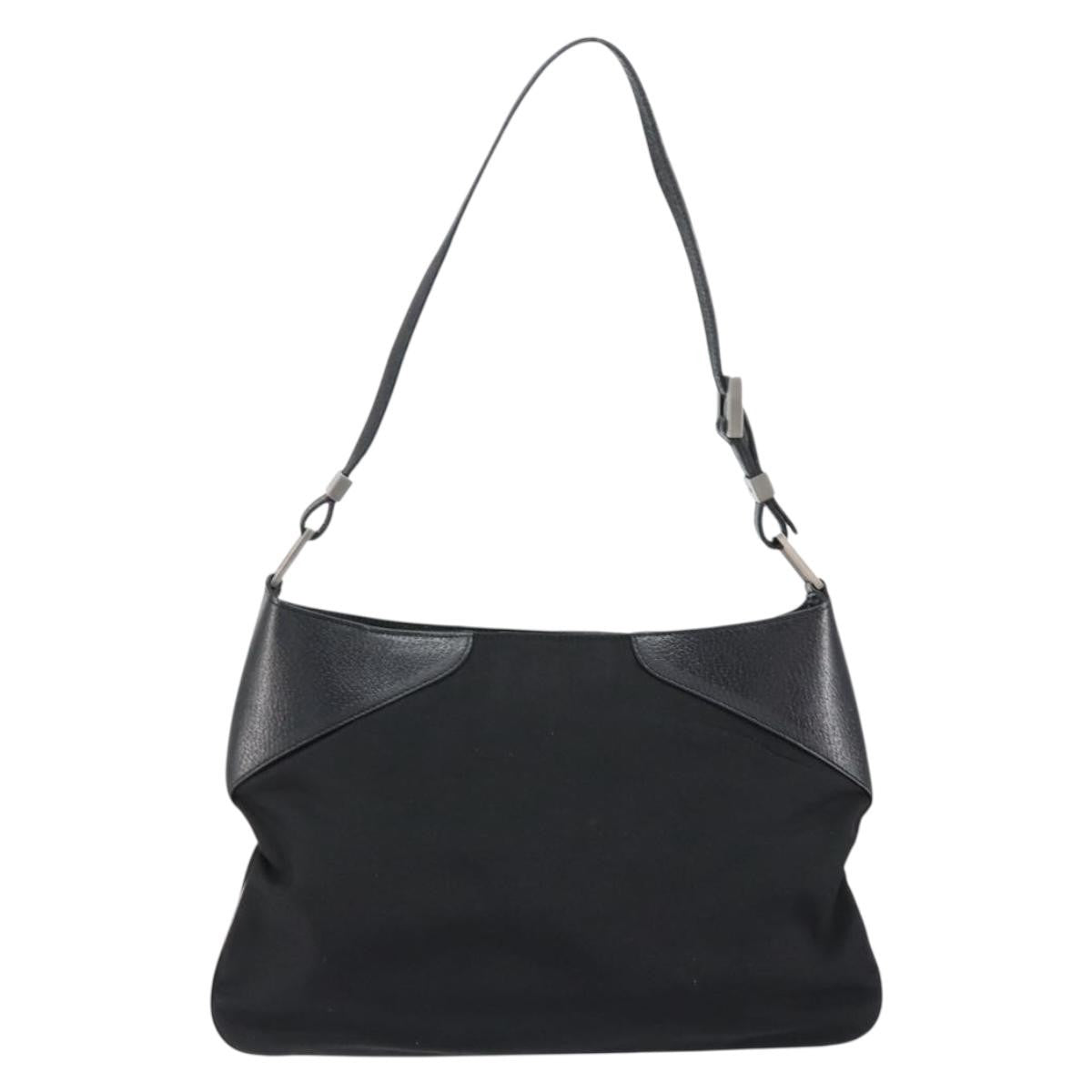 Gucci Vintage Shoulder Bag Nylon, BLACK, NYLON, Shoulder bag