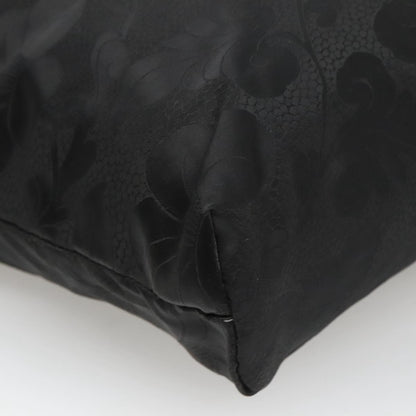 Versace Vintage Tote Nylon, BLACK, NYLON, Tote bag