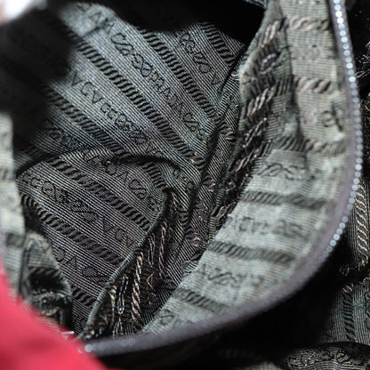 Prada Double Front Pocket Backpack Tessuto, RED, NYLON, Backpack