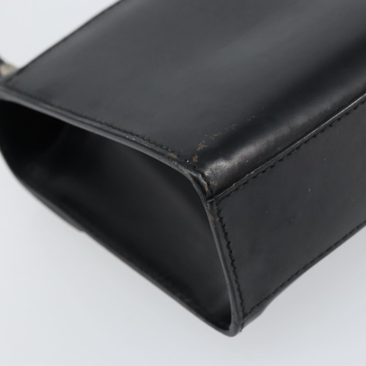 Salvatore Ferragamo Vala Handbag Leather, BLACK, LEATHER, Handbag