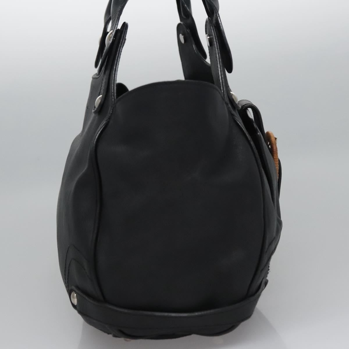 Salvatore Ferragamo Gancini Shoulder Bag Leather, BLACK, LEATHER, Shoulder bag