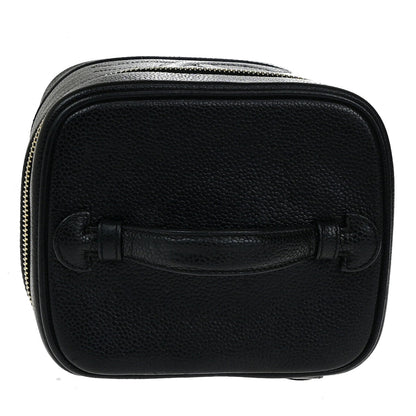 Chanel Vintage Timeless Vanity Case Caviar, BLACK, CALFSKIN, Handbag