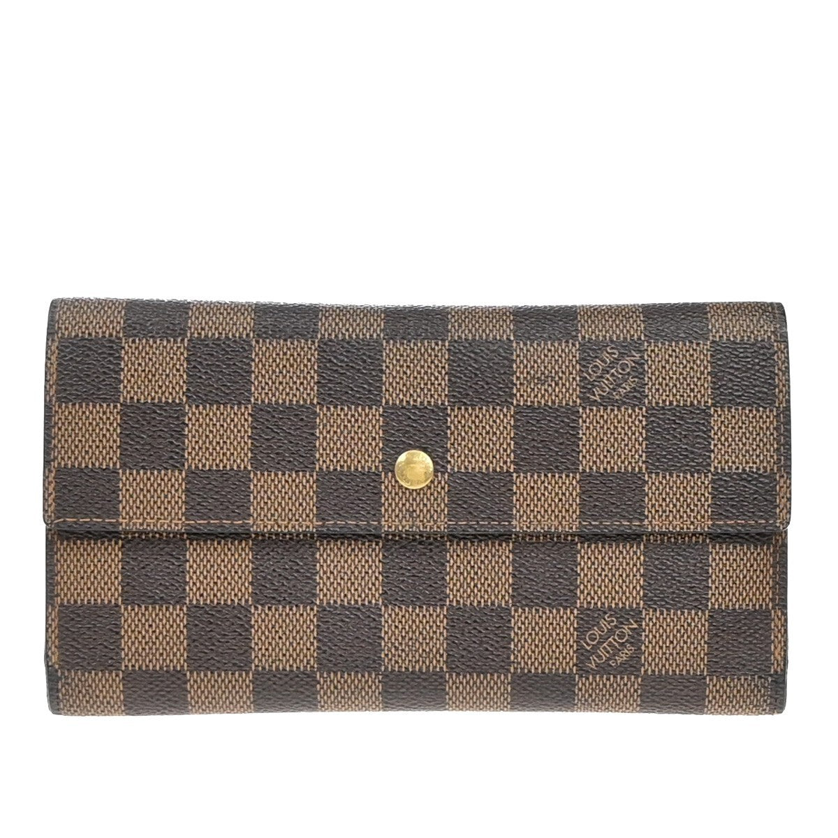 Louis Vuitton Porte Tresor International Wallet Monogram Canvas, BROWN, CANVAS, Wallets