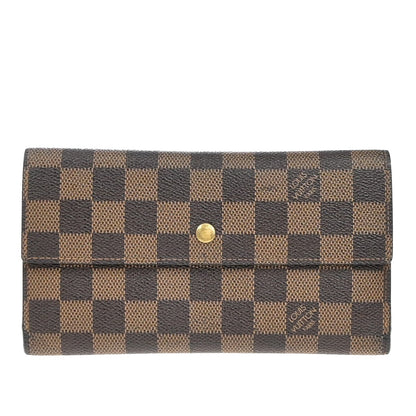 Louis Vuitton Porte Tresor International Wallet Monogram Canvas, BROWN, CANVAS, Wallets