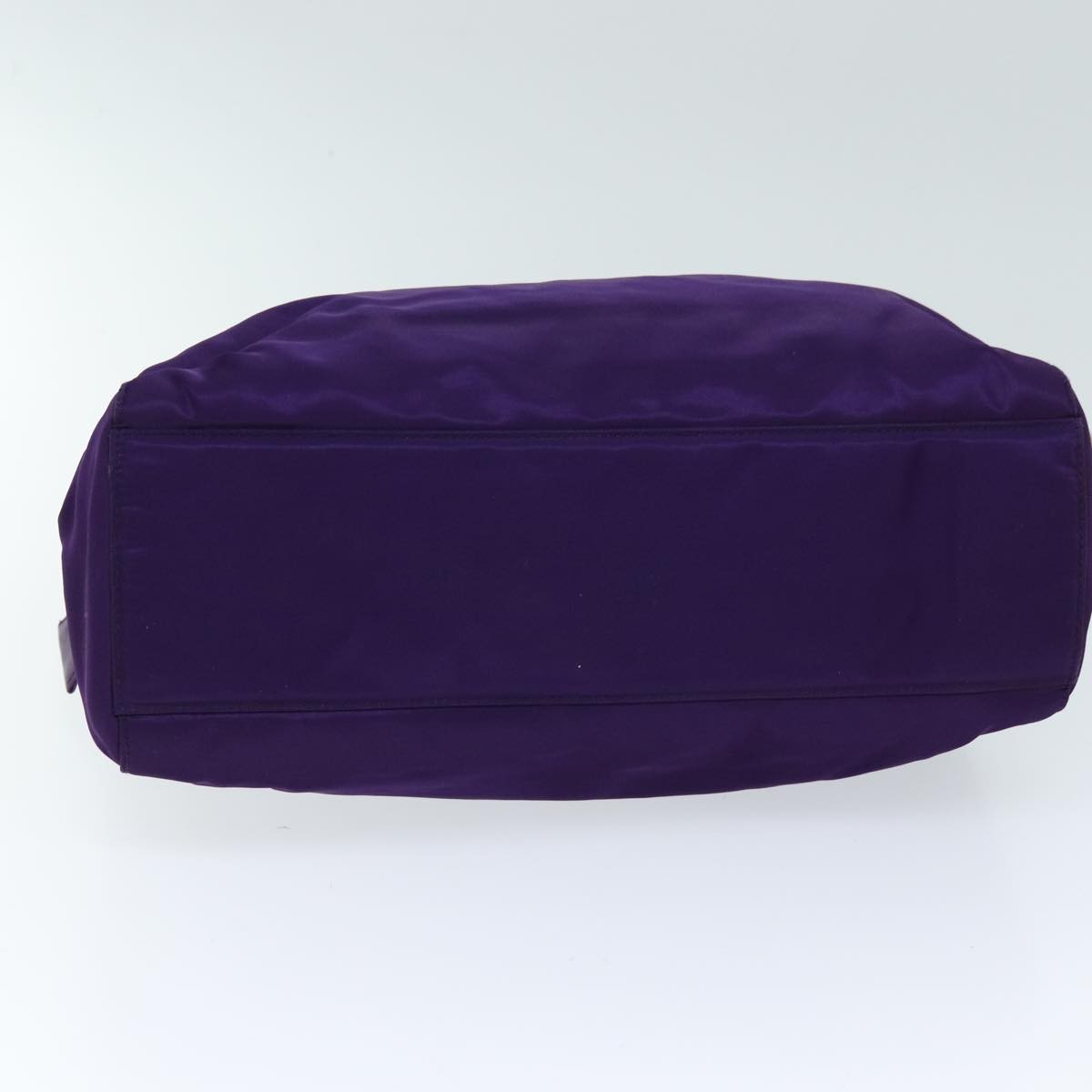 Prada Convertible Chain Tote Quilted Tessuto, PURPLE, NYLON, Shoulder bag