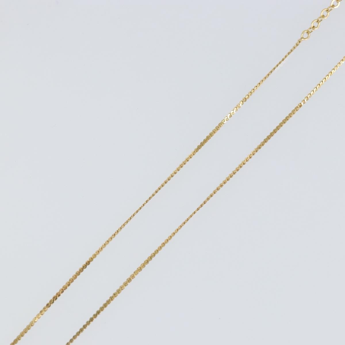 Christian Dior CD Pendant Necklace Metal, GOLD, METAL, Necklace