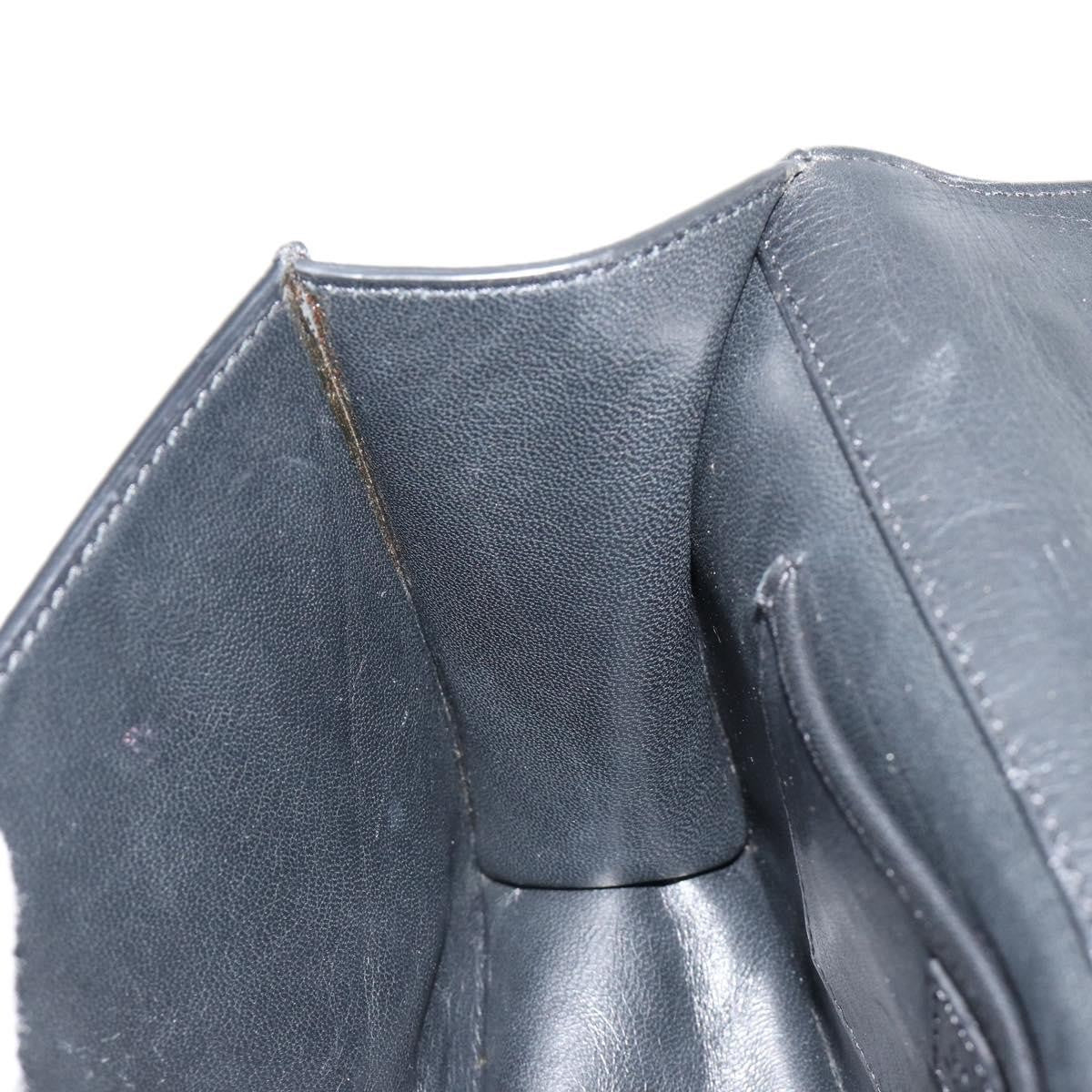 Versace Medusa Flap Chain Bag Leather, Black, Leather, Shoulder Bag
