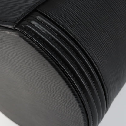 Louis Vuitton Cannes Handbag Epi Leather, BLACK, LEATHER, Handbag