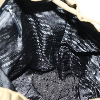 Prada Double Front Pocket Backpack Tessuto, KHAKI, NYLON, Backpack