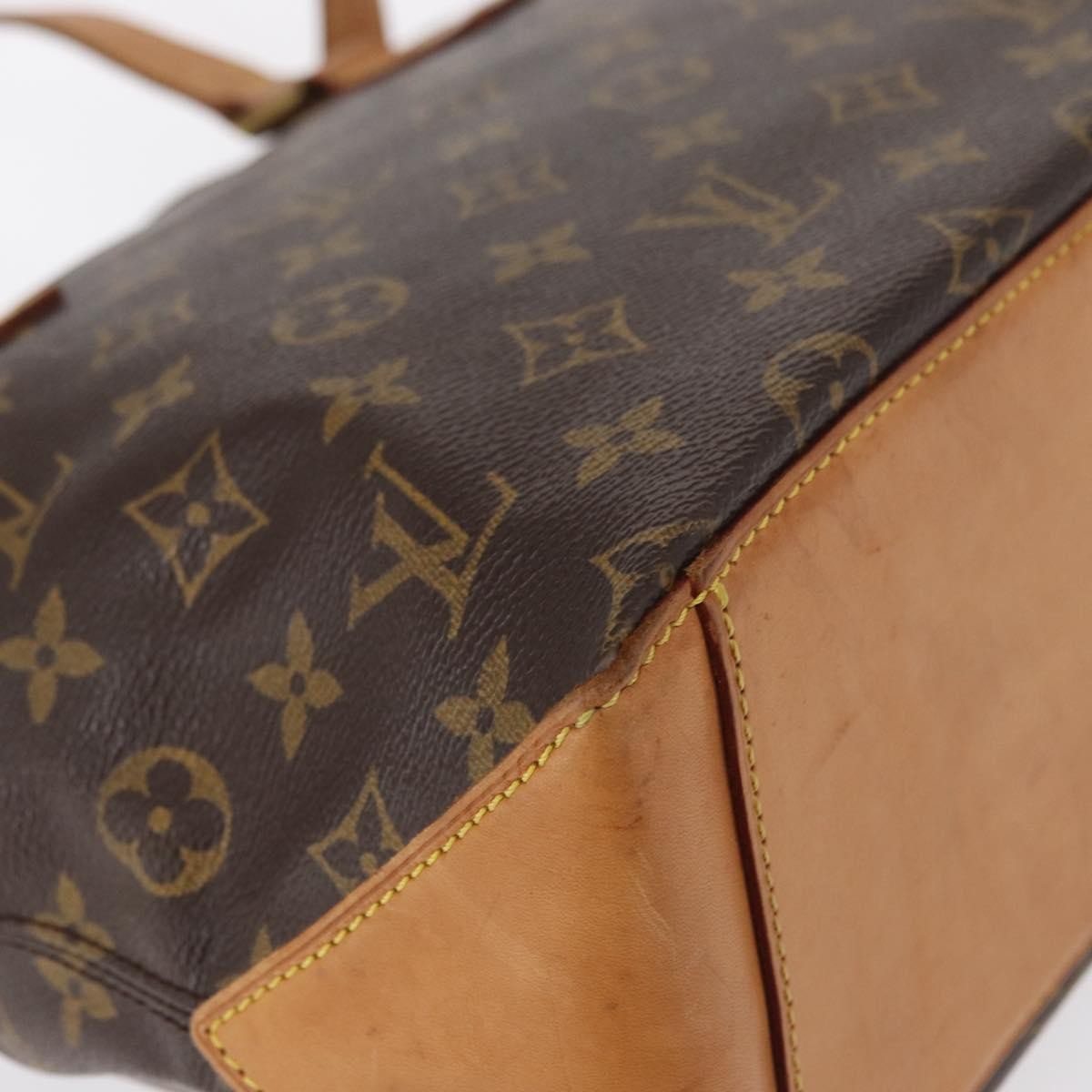 Louis Vuitton Cabas Piano Monogram Canvas, BROWN, CANVAS, Tote bag