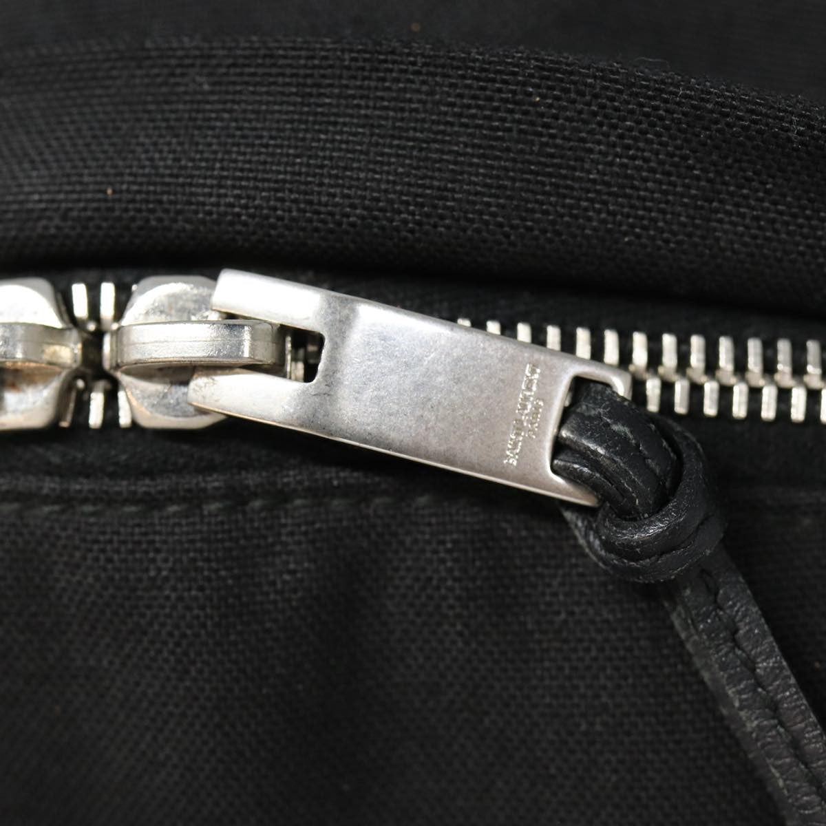 Saint Laurent City Backpack Canvas, BLACK, CANVAS, Backpack