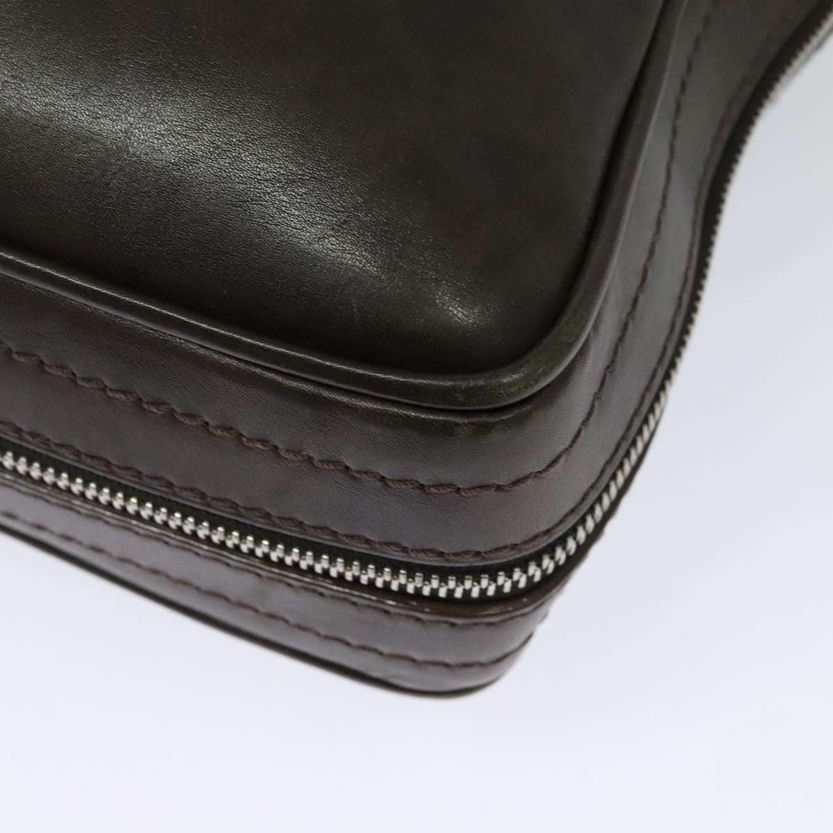 Louis Vuitton Bequia Porte-Documents Handbag Limited Edition Monogram Mirage, BROWN, LEATHER, Tote bag