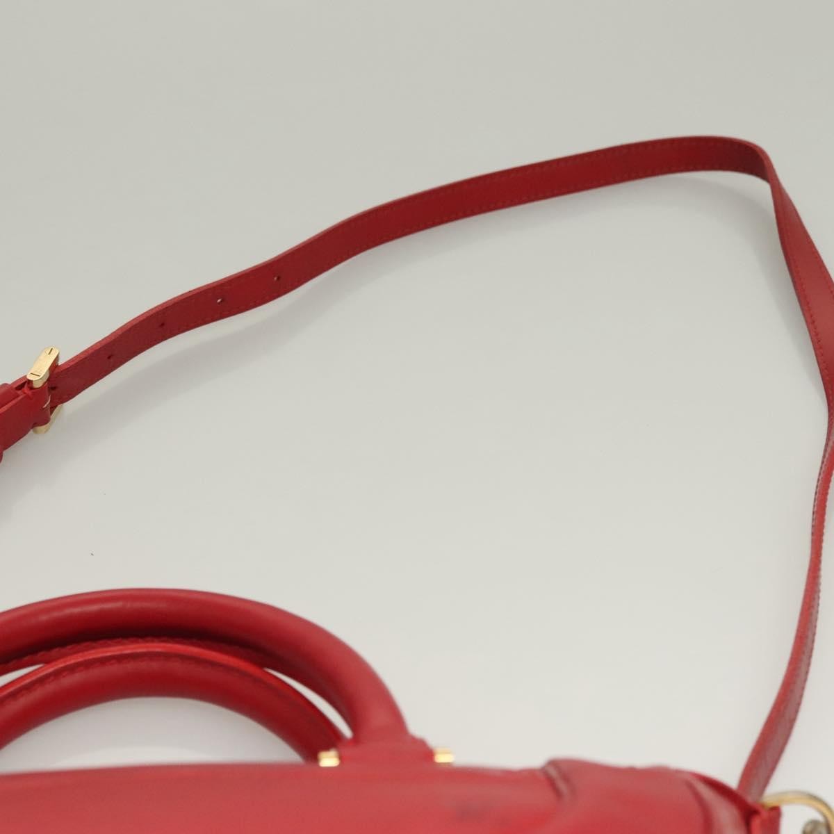 Louis Vuitton Danura Handbag Epi, RED, LEATHER, Handbag