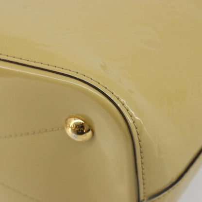 Louis Vuitton Montebello Handbag Monogram Vernis, Beige, Patent Leather, Handbag