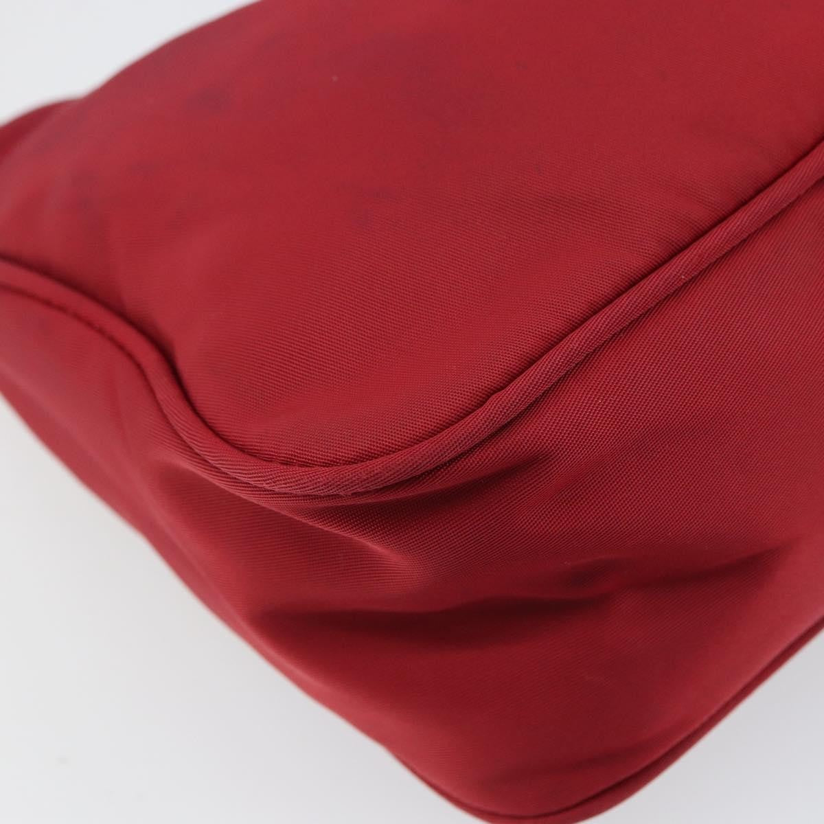 Prada Hobo Tessuto, RED, NYLON, Handbag
