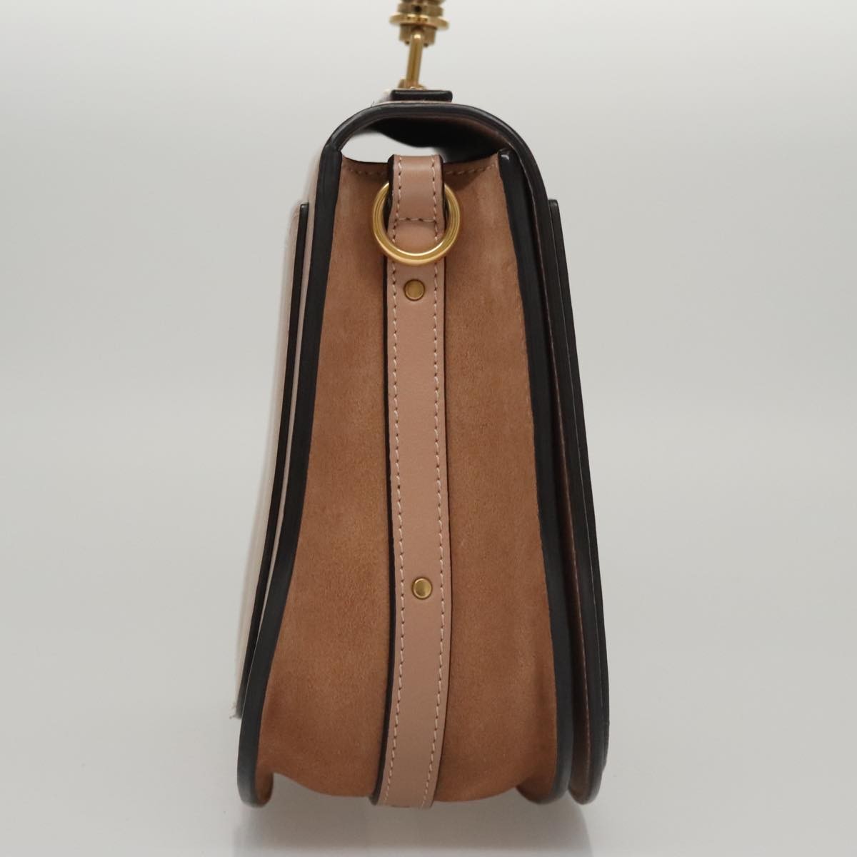 Chloe Nile Crossbody Bag Leather, Pink, Leather, Handbag
