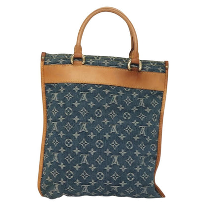 Louis Vuitton Baggy grand modèle Denim, BLUE, DENIM_JEANS, Handbag